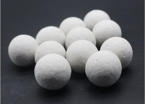 Doğal Gaz İçin İnert Destek Alüminyum Oksit Seramik Toplar 1300-1400 Kg / M3