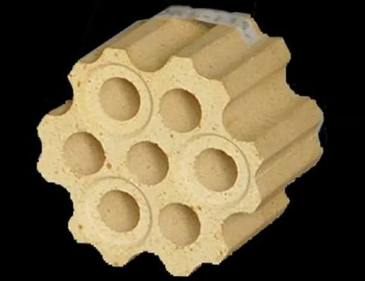 Evrensel Ark Tuğla Yüksek Alümina Refrakter Tuğlalar İyi Isı Yalıtımı